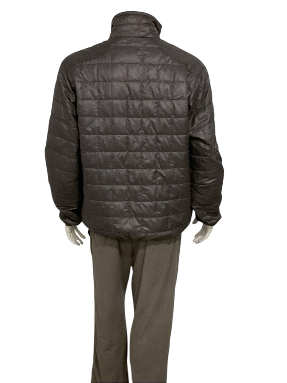 Patagonia Men’s Grey Half Zip Puffer Jacket - Picture 3 of 5